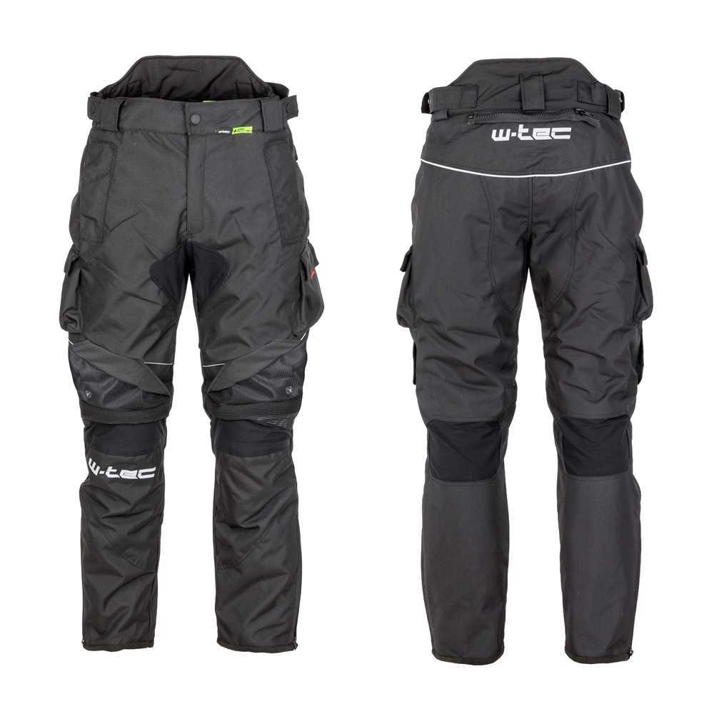 Pánské moto kalhoty W-TEC Thollte  Black  L