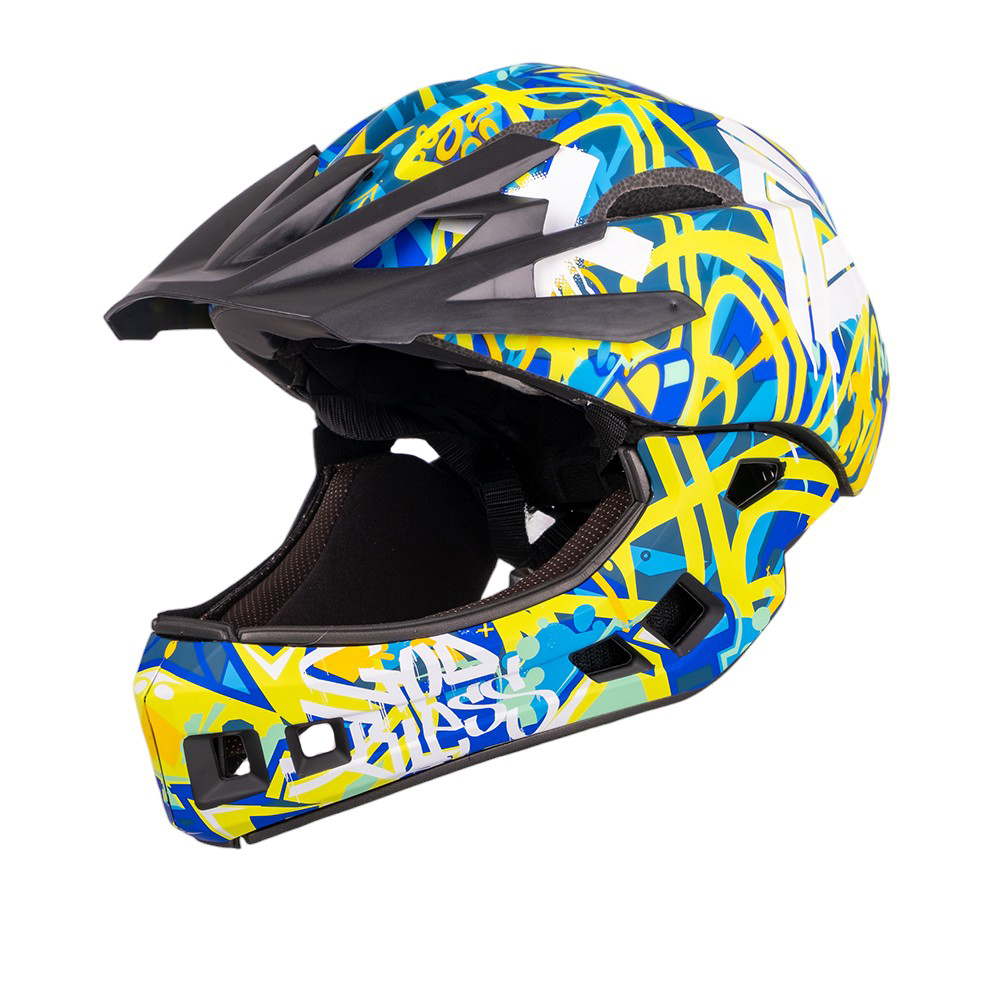 Downhill přilba W-TEC Delgada  Freestyle Blue  XS (48-52)