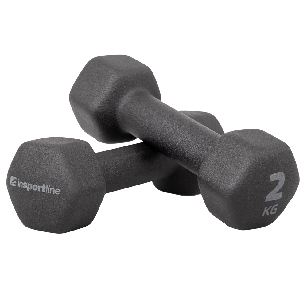 Neoprenové činky inSPORTline ON-X Renbell 2 x 2 kg