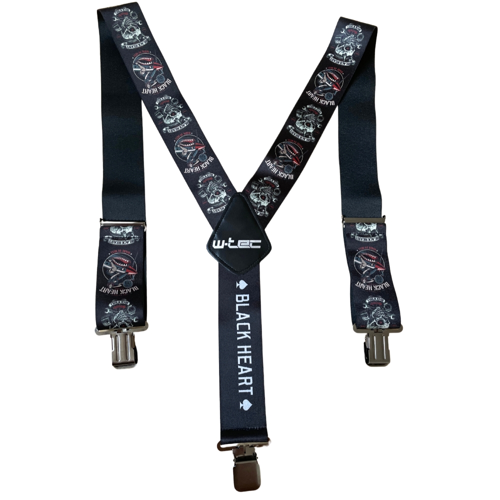 Kšandy W-TEC Black Heart Suspenders  Warhawk